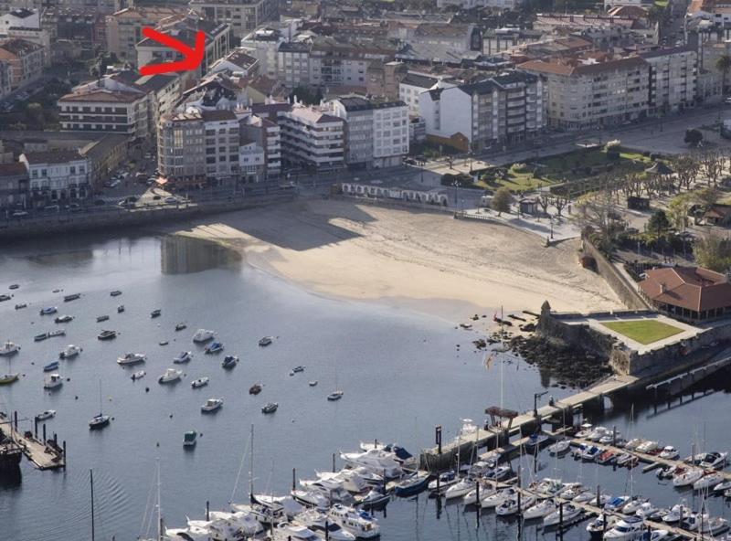 Apartamento Baiona Centro Al Lado Parador Y Playa Buitenkant foto